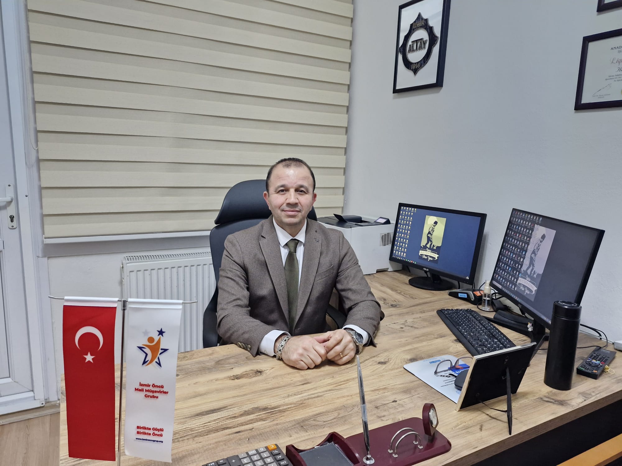 Başkanın mesajı...